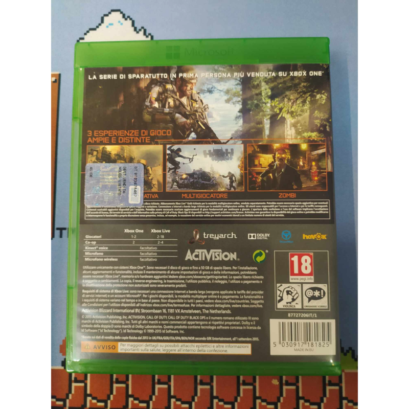 Call of Duty Black Ops III Xbox One Usato - immagine 2