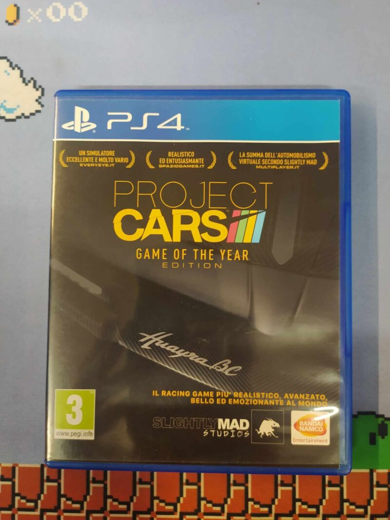 Project CARS Ps4 Playstation 4 Pal Ita Usato