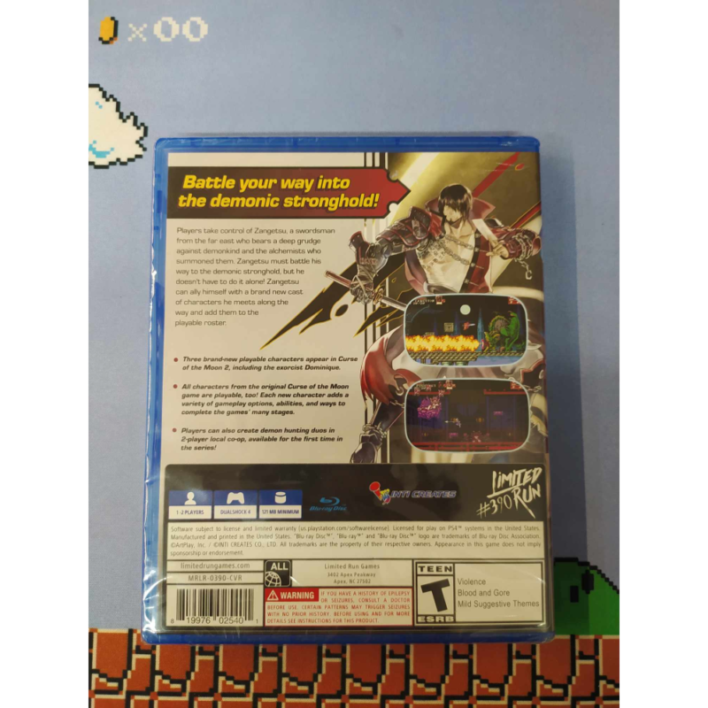 Bloodstained - Curse of the Moon 2 Limited Run Playstation 4 Ps4 Usa - immagine 2