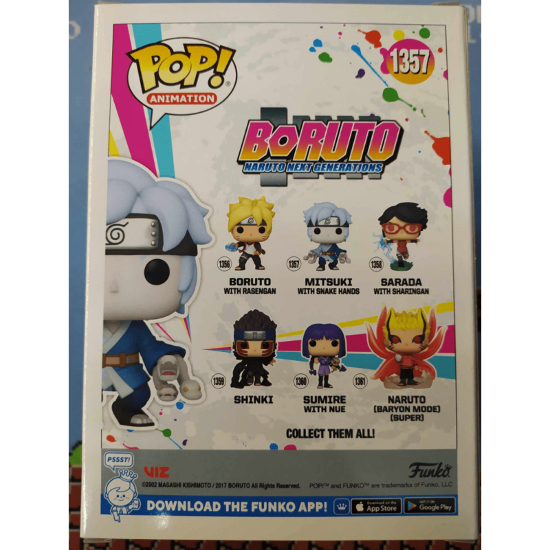 Mitsuki With Snake Hands 1357 Boruto Naruto Next Generations Funko Pop! Usato - immagine 2