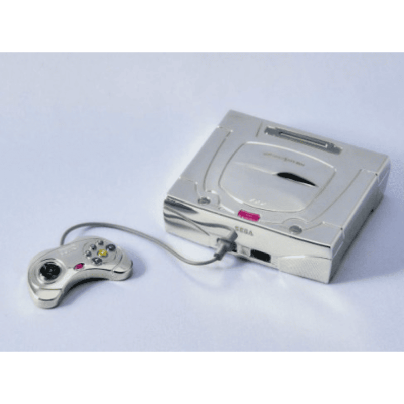 Sega Hardware Sega Saturn White Bring Arts Gallery Replica Preordine