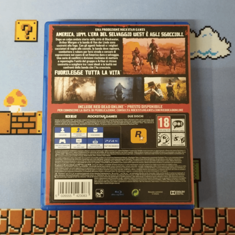 Red Dead Redemption II Ps4 Playstation 4 Pal Ita Usato - immagine 2