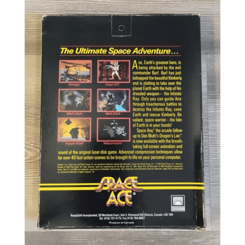 Space Ace Amiga 500 - immagine 2