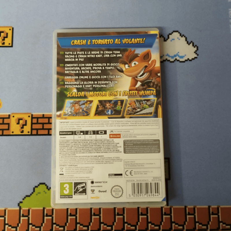 CTR Crash Team Racing Nitro-Fueled Nintendo Switch Usato - immagine 2