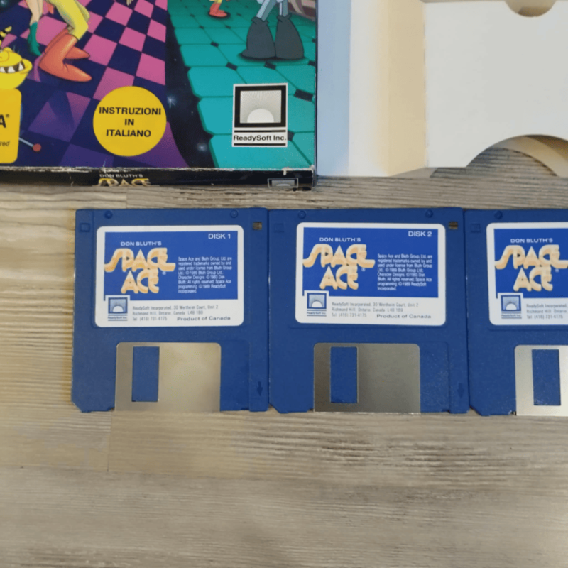 Space Ace Amiga 500 - immagine 4