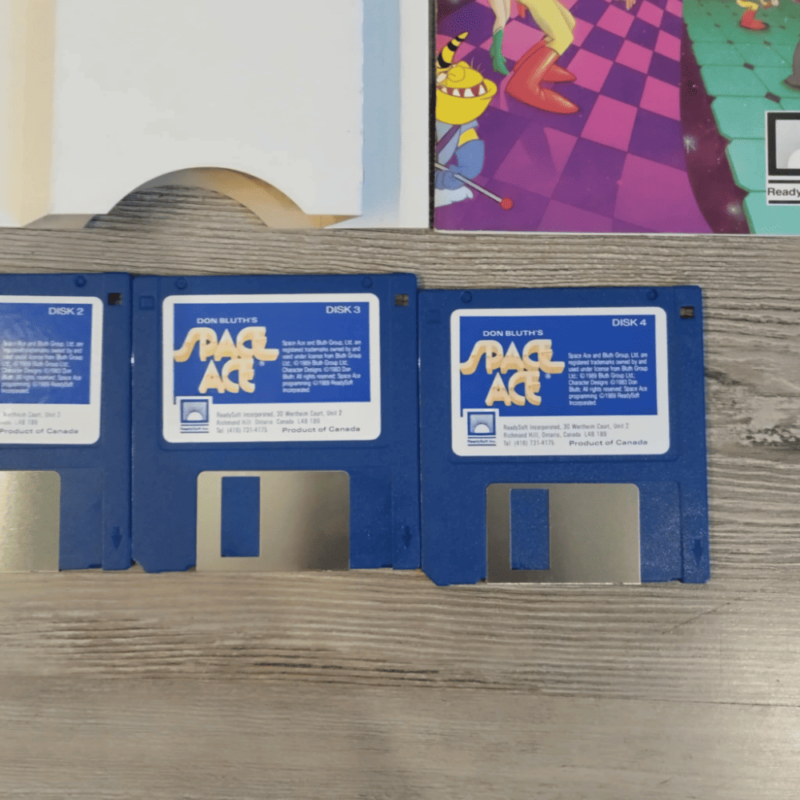 Space Ace Amiga 500 - immagine 3