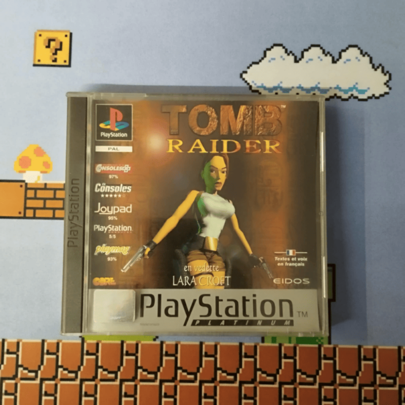 Tomb Raider Ps1 Playstation 1 Pal Fra