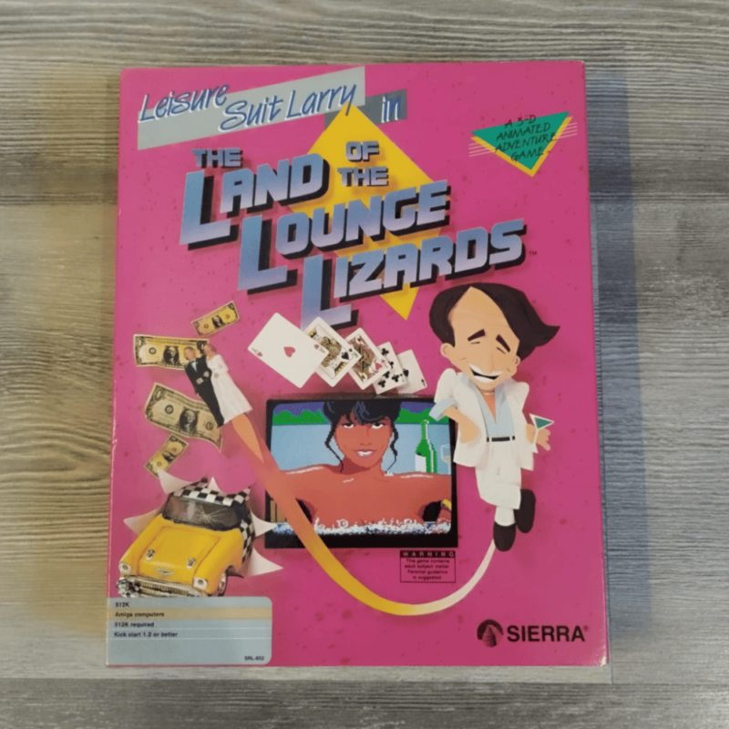 Leisure Suit Larry in the Land of the Lounge Lizards Amiga 500