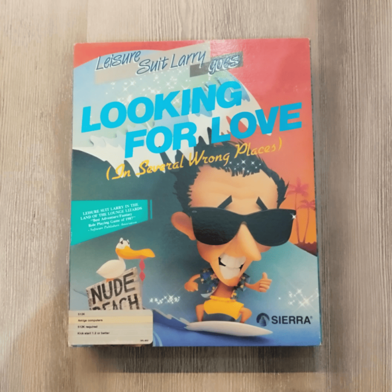 Leisure Suit Larry Goes Looking For Love (In Several Wrong Places) Amiga 500