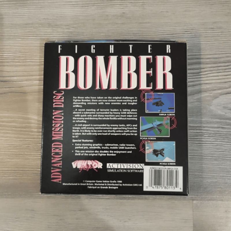 Fighter Bomber Advanced Mission Disc Amiga 500 - immagine 2