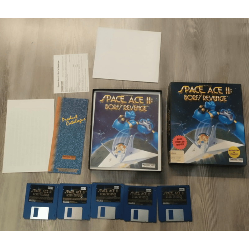 Space Ace II: Borf's Revenge Amiga 500 - immagine 3