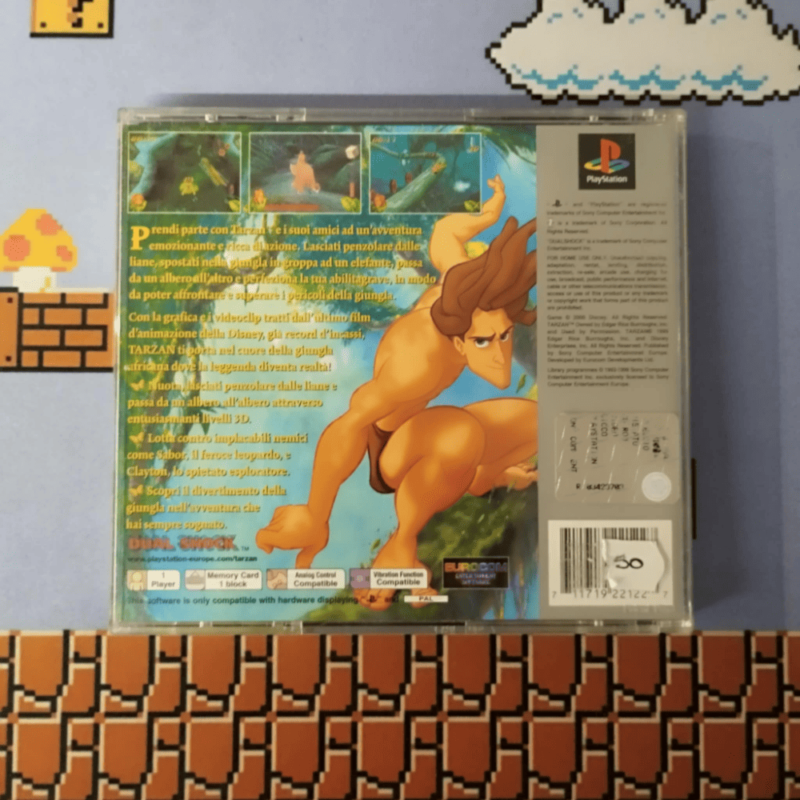 Disney Tarzan Ps1 Playstation 1 Pal Ita - immagine 2