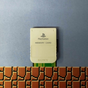 Memory Card Sony Playstation 1 Ps1 Light Grey