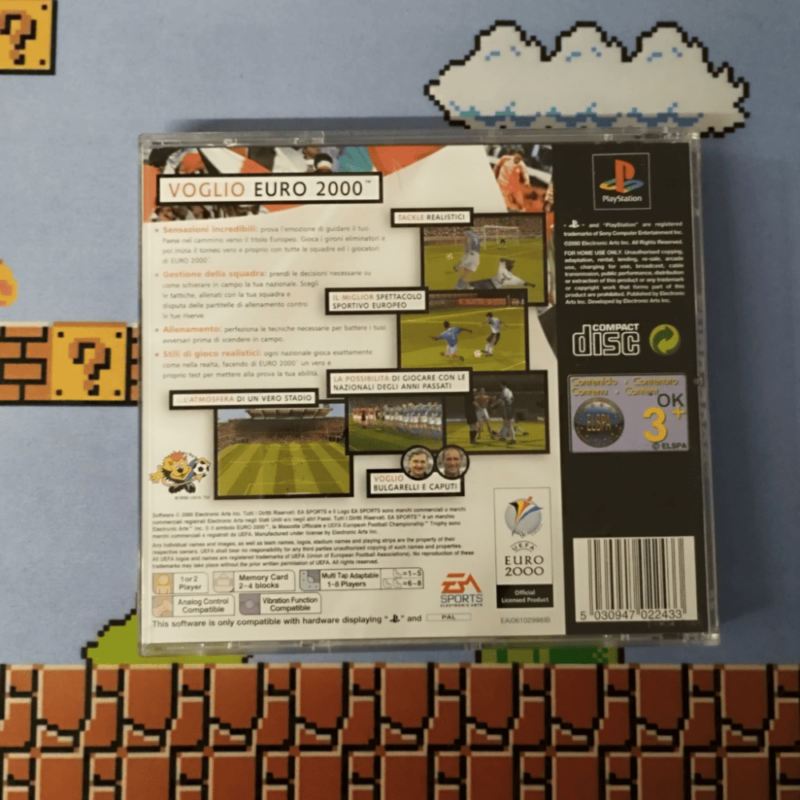 UEFA Euro 2000 Ps1 Playstation 1 Pal Ita - immagine 4