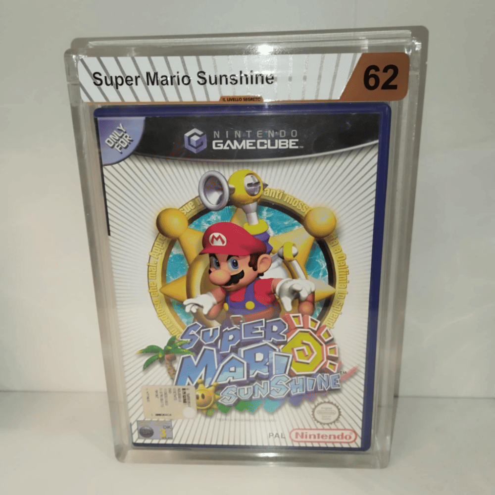 Super Mario Sunshine Nintendo GameCube Pal Ita CiB LS 62