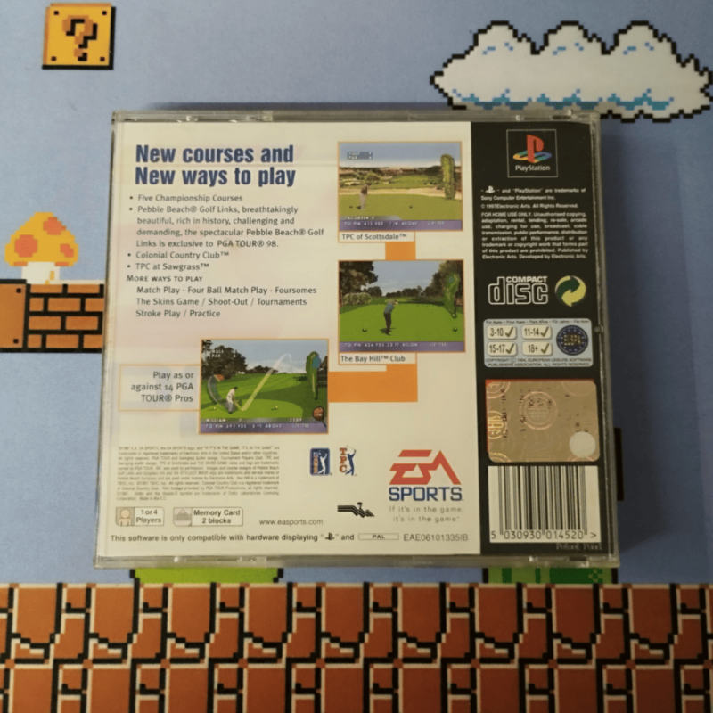 PGA Tour 98 Ps1 Playstation 1 Pal Eng - immagine 2