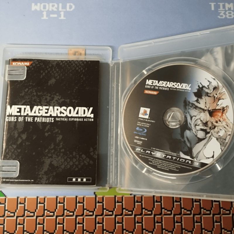 Metal Gear Solid 4 Guns of the Patriots Ps3 Playstation 3 Ntsc Jap - immagine 3