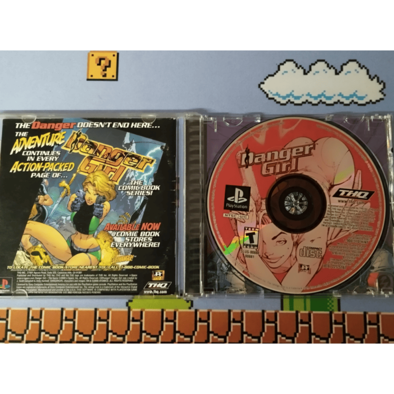 Danger Girl Ps1 Playstation 1 Ntsc U/C - immagine 3