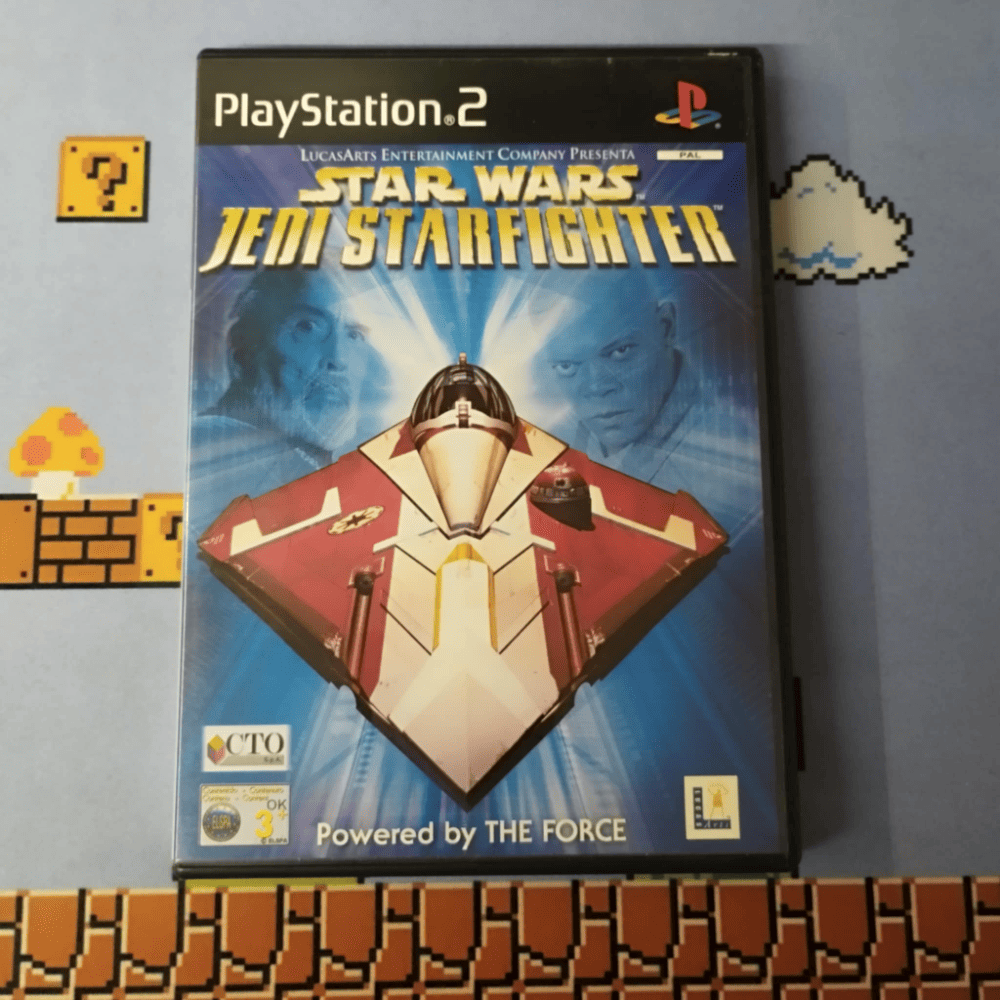 Star Wars Jedi Starfighter Ps2 Playstation 2 Pal Ita