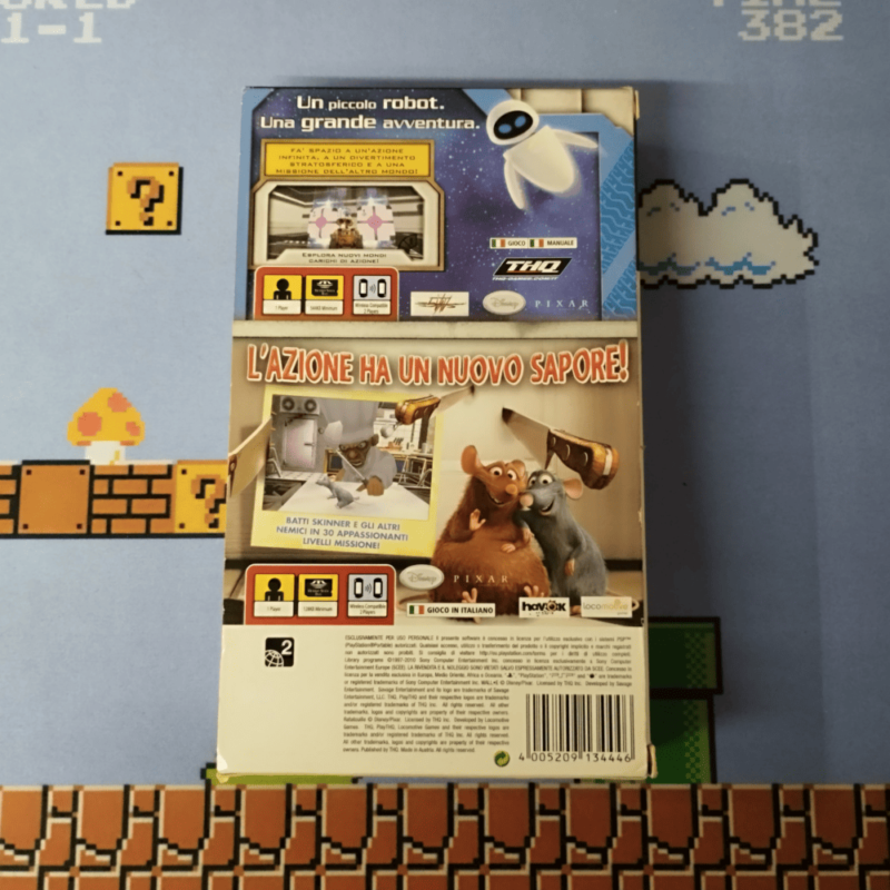 Double Pack Disney Pixar Wall-E Ratatouille Sony PSP - immagine 2