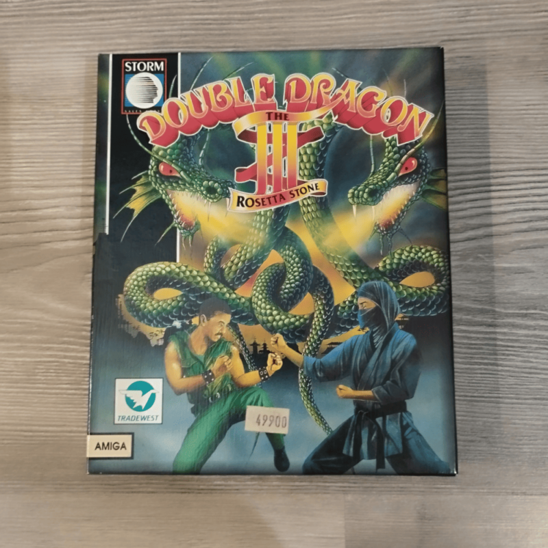 Double Dragon III Rosetta Stone Amiga 500