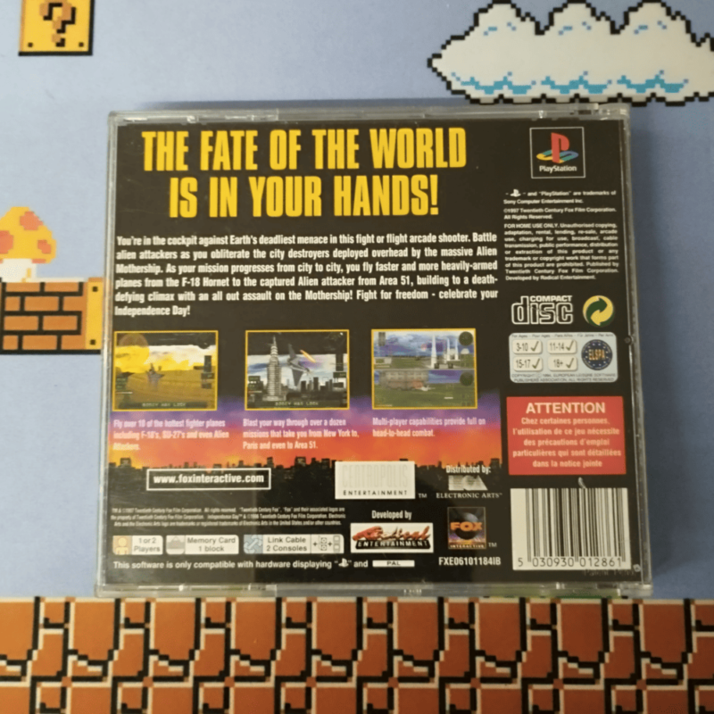 Independence Day Ps1 Playstation 1 Pal Eng - immagine 4