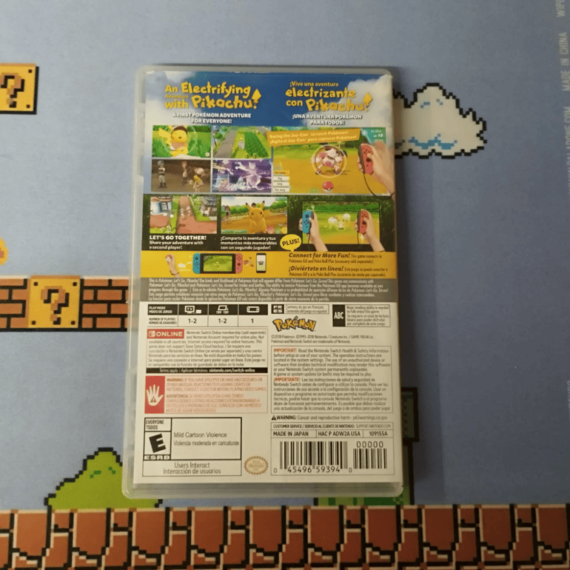 Pokemon Let's Go Pikachu Nintendo Switch Usato - immagine 2