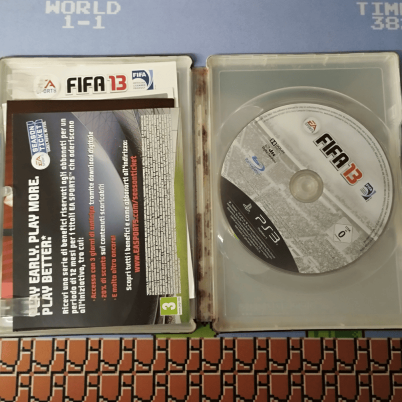 Fifa 13 Inter Steelbook Firmata da Javier Zanetti Ps3 Playstation 3 Pal Ita - immagine 3