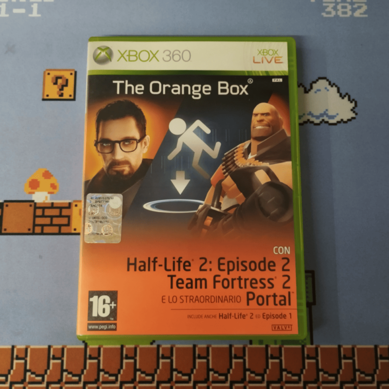 The Orange Box - Half Life 2: Episode 2 - Team Fortress 2 - Portal Xbox 360 Pal Ita