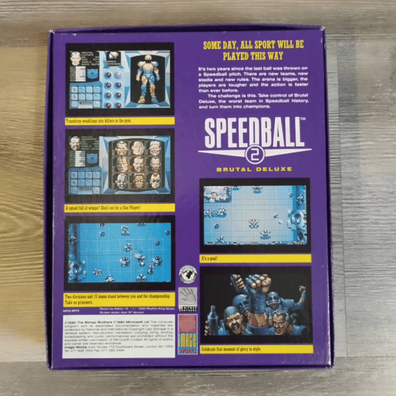 Speedball 2 Brutal Deluxe Amiga 500 - immagine 2