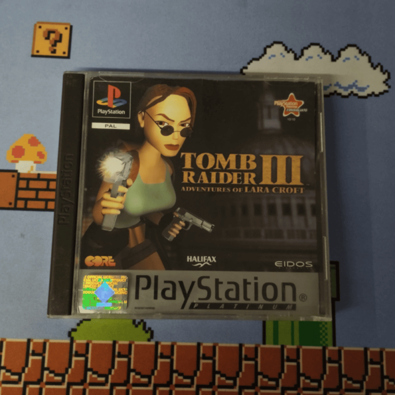 Tomb Raider III Adventures of Lara Croft Ps1 Playstation 1 Pal Ita