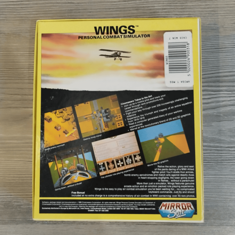 Wings Amiga 500 - immagine 2