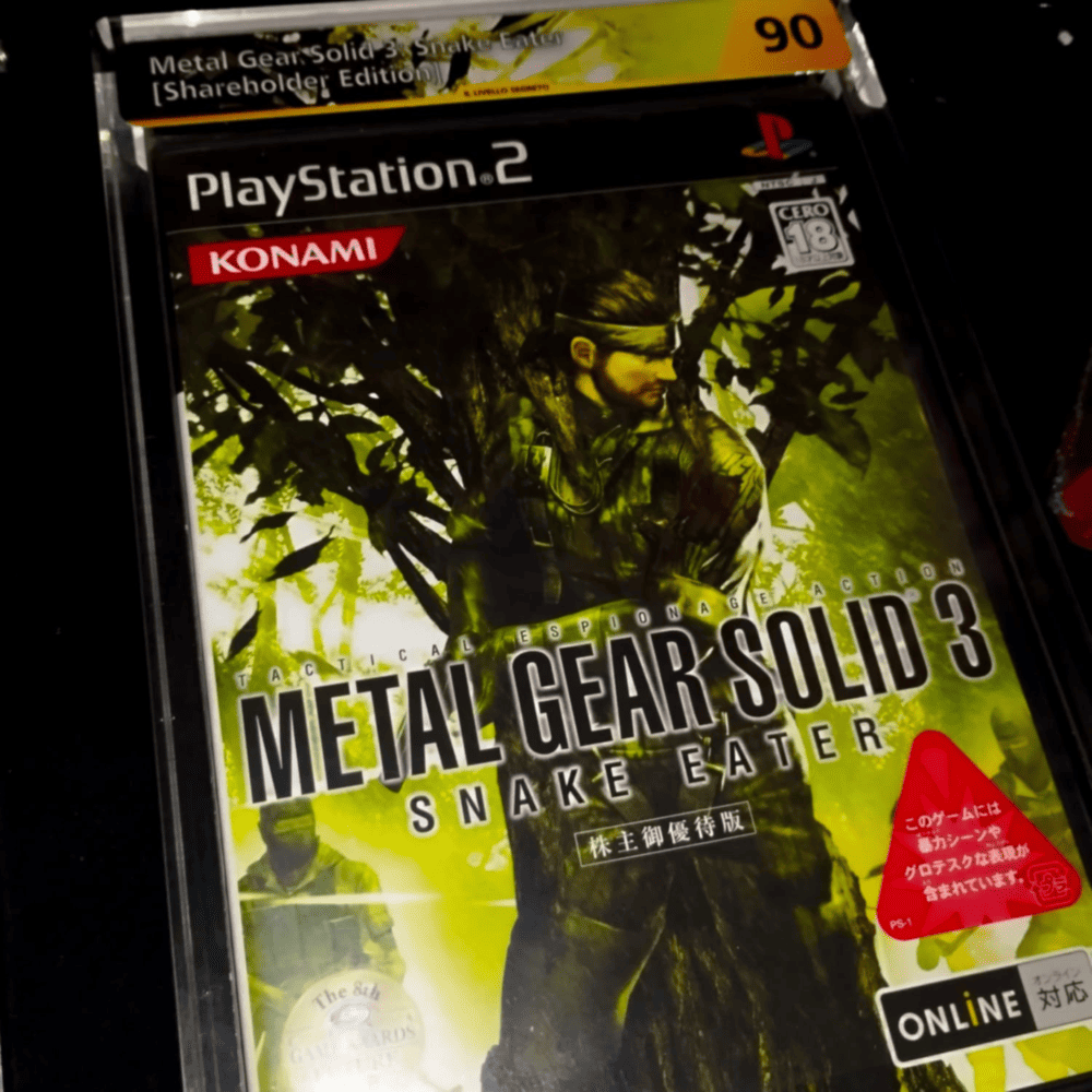 Metal Gear Solid 3: Snake Eater [Shareholder Edition] Playstation 2 Jap CiB LS 90