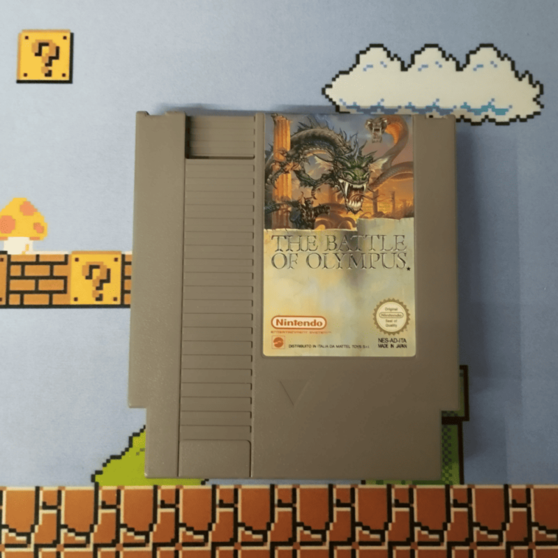 The Battle of Olympus Nintendo NES Pal Ita