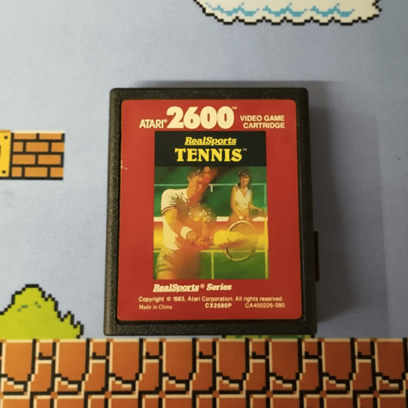 Real Sports Tennis Atari 2600