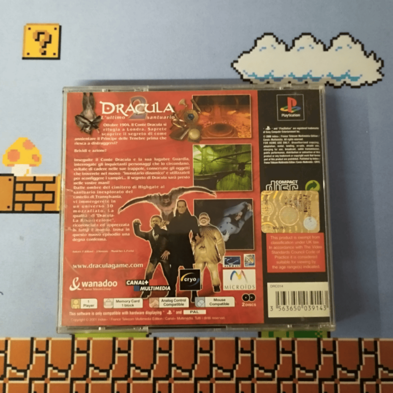 Dracula 2 L'ultimo Santuario Ps1 Playstation 1 Pal Ita - immagine 2
