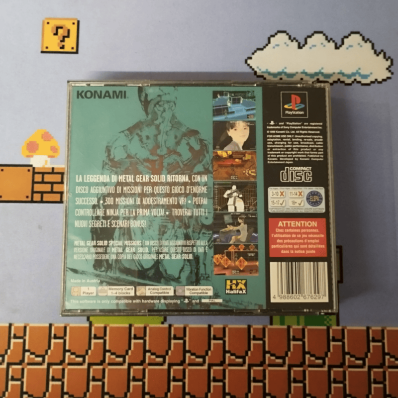 Metal Gear Solid Special Mission Ps1 Playstation 1 Pal Ita - immagine 2