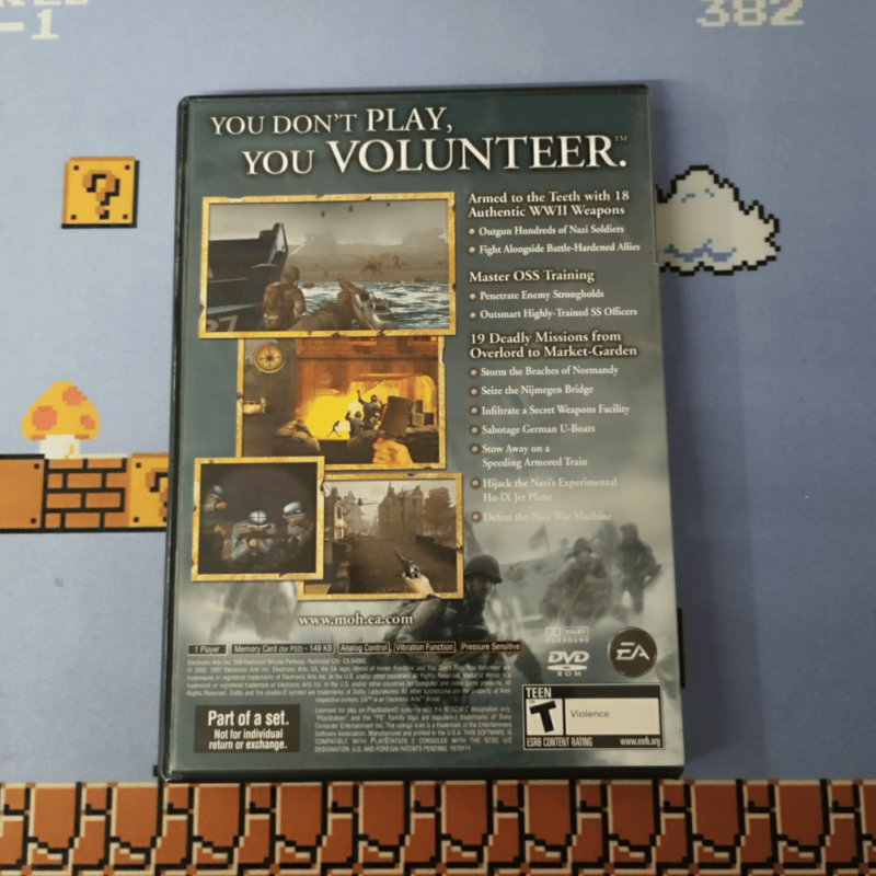 Medal of Honor Frontline Ps2 Playstation 2 Ntsc U/C - immagine 2