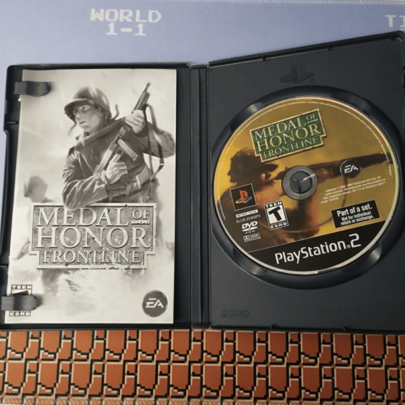 Medal of Honor Frontline Ps2 Playstation 2 Ntsc U/C - immagine 3