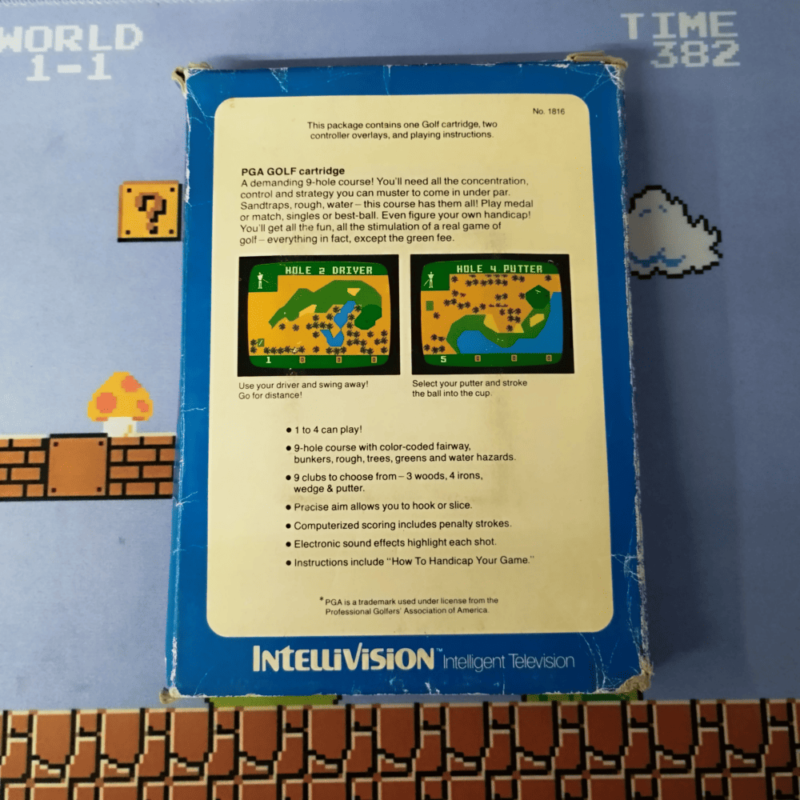 PGA Golf Intellivision - immagine 3