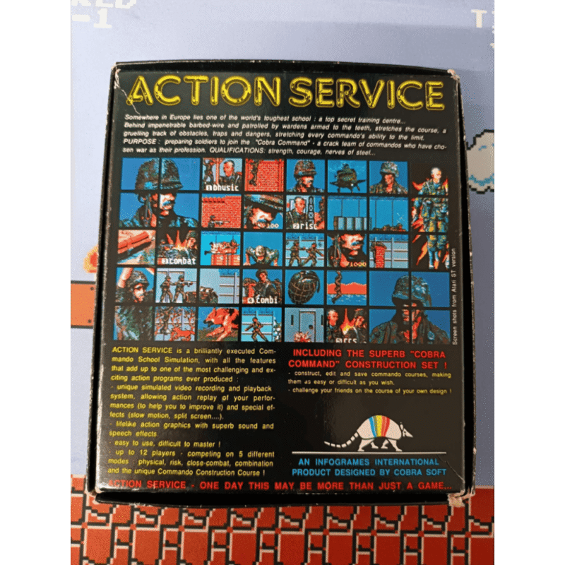 Action Service C64 Commodore 64 - immagine 2