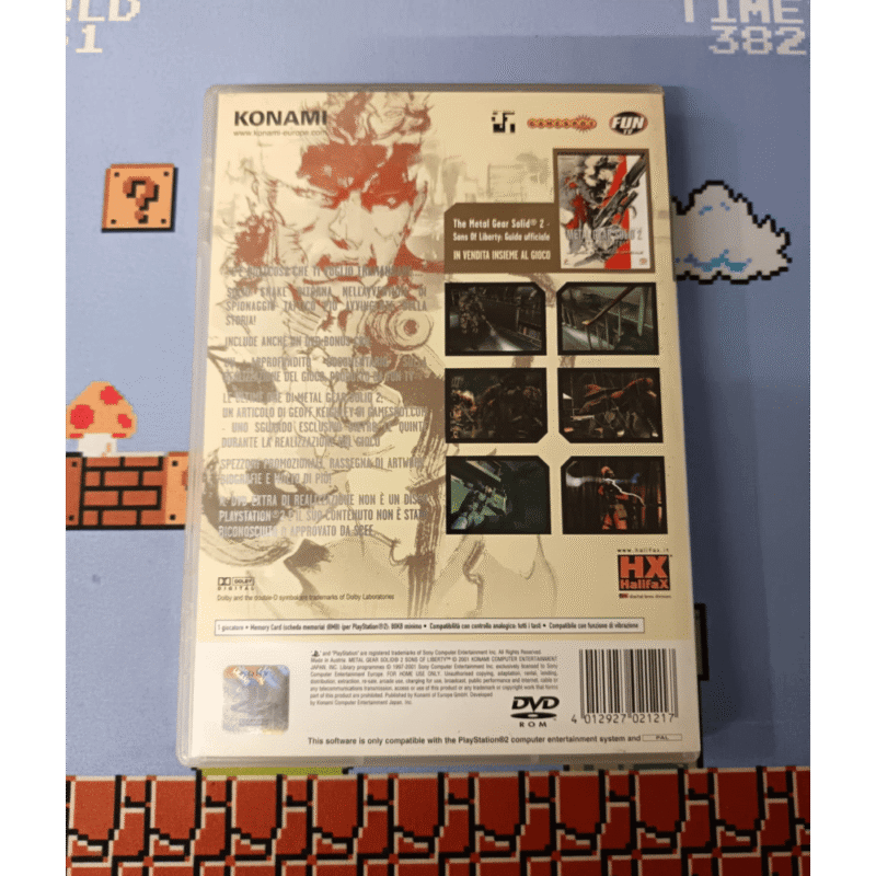 Metal Gear Solid 2 Sons Of Liberty Ps2 Playstation 2 Pal Ita - immagine 2