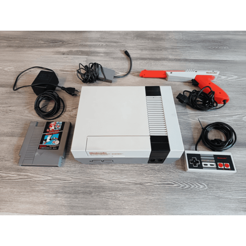 Nintendo Entertainment System NES + Zapper + Super Mario Bros. & Duck Hunt Pal - immagine 2