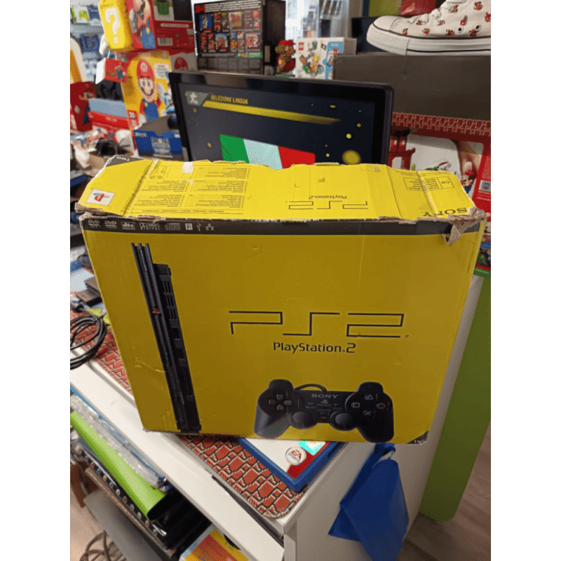 Ps2 Slim Console con Scatola - immagine 2