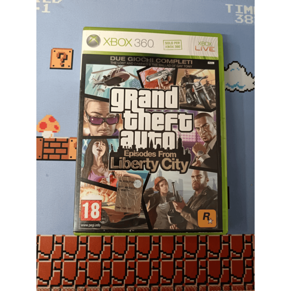 GTA Grand Theft Auto Episodes from Liberty City Xbox 360 Pal Ita