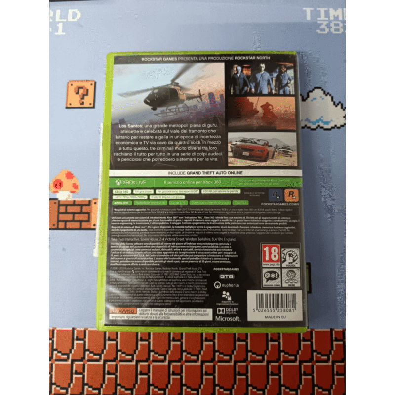 GTA Grand Theft Auto V Xbox 360 Pal Ita - immagine 2