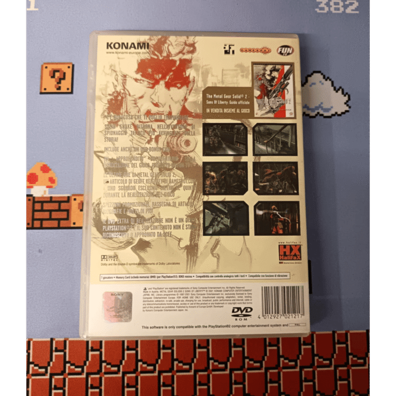 Metal Gear Solid 2 Sons Of Liberty Ps2 Playstation 2 Pal Ita - immagine 2