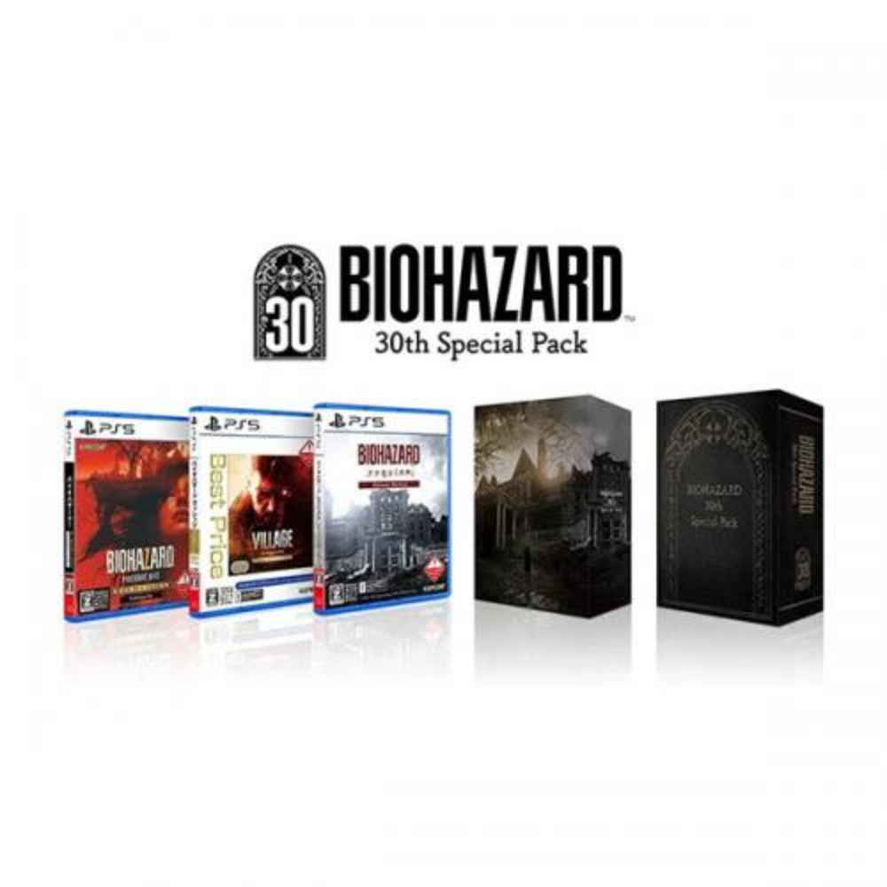 Resident Evil Biohazard 30Th Special Pack Ps5 Playstation 5 Versione Asia