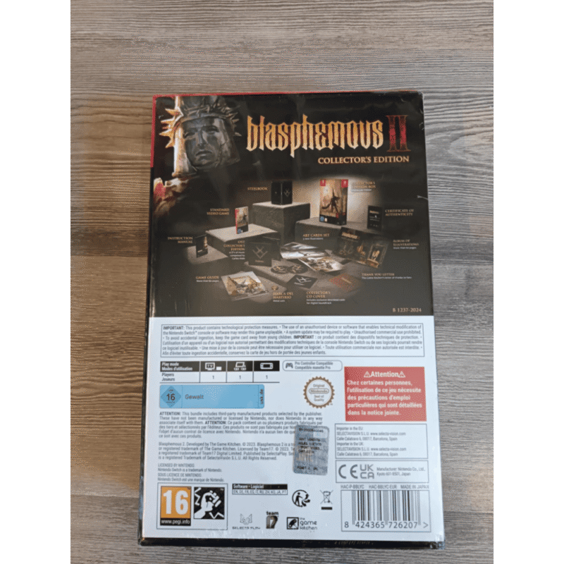 Blasphemous 2 Limited Collector’s Edition Nintendo Switch Usato - immagine 2