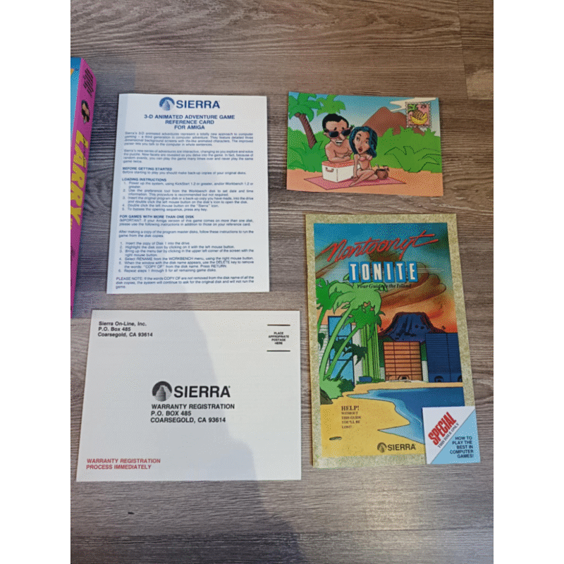 Leisure Suit Larry III Passionate Patti in Pursuit of the Pulsating Pectorals Amiga 500 - immagine 3